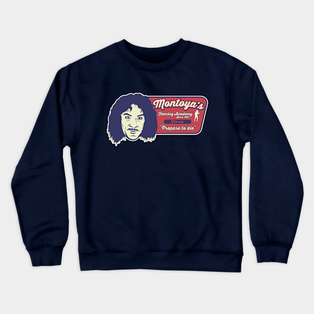 Montoya's Fencing Academy Crewneck Sweatshirt by SuperEdu